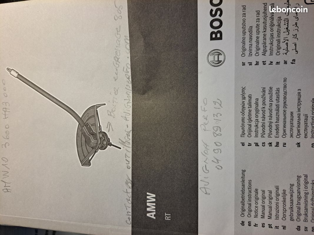 Recherche AMW RT Bosch (image 1)