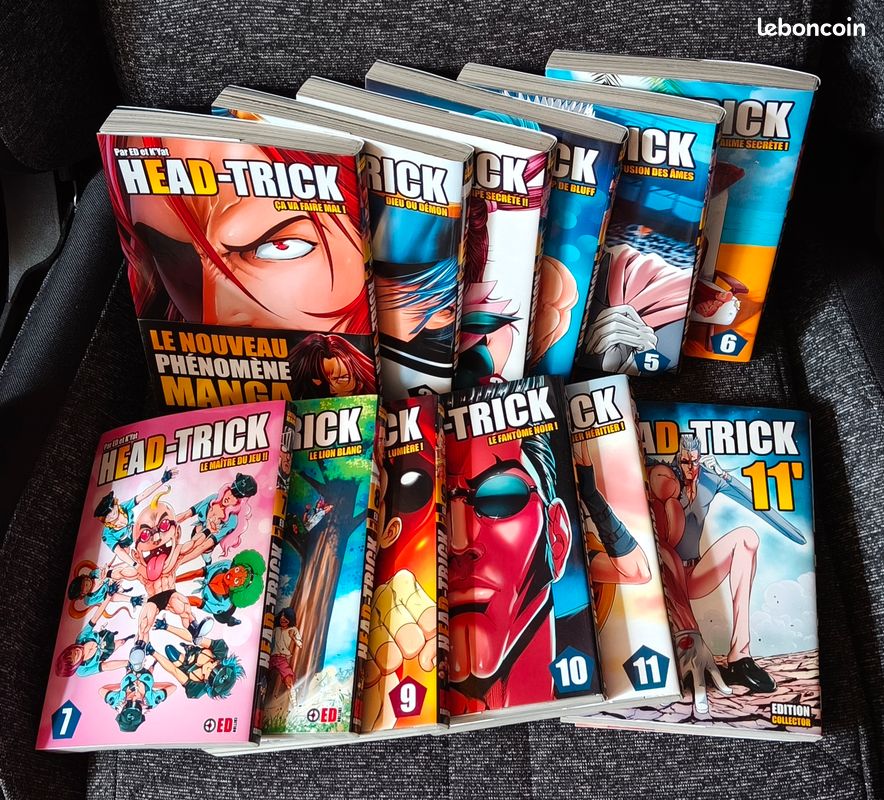Head-Trick Intégrale Tomes 1 à 11 + 11' Edition collector en excellent état (image 1)