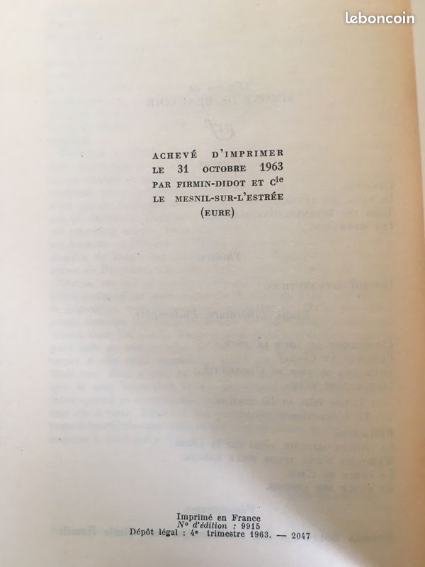 Simone de Beauvoir (rare) - La force des choses - édition originale (image 2)