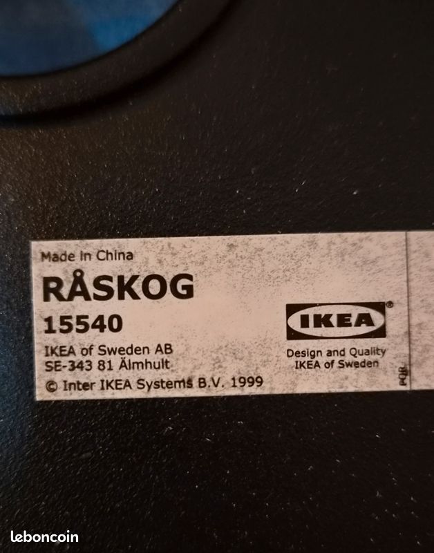 Tabourets mange debout, IKEA Raskog (image 4)
