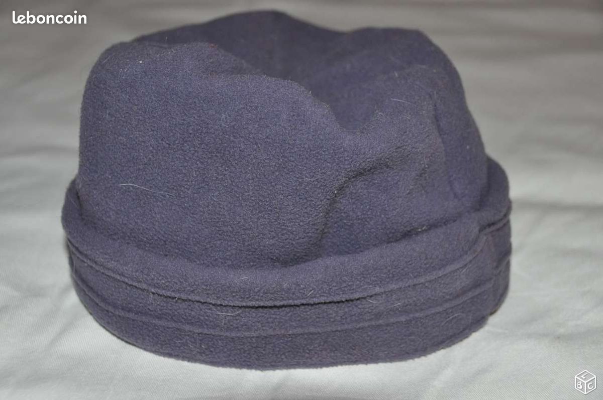 Chapeau enfant polaire prune 2 - 4 ans DPAM (image 1)