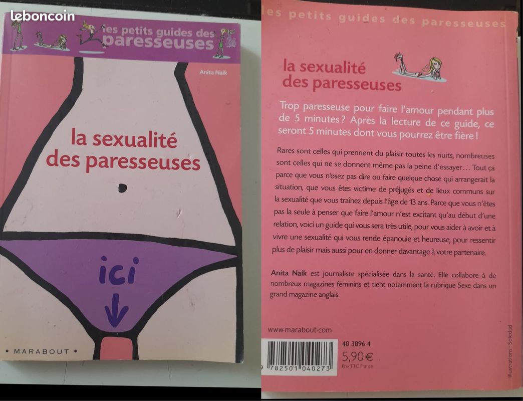 Livre pour Apprendre: LA SEXUALITÉ DES PARESSEUSES: Anita NAIK - Livres