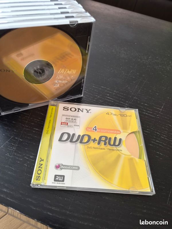 Lot de 15 DVD+RW (image 2)