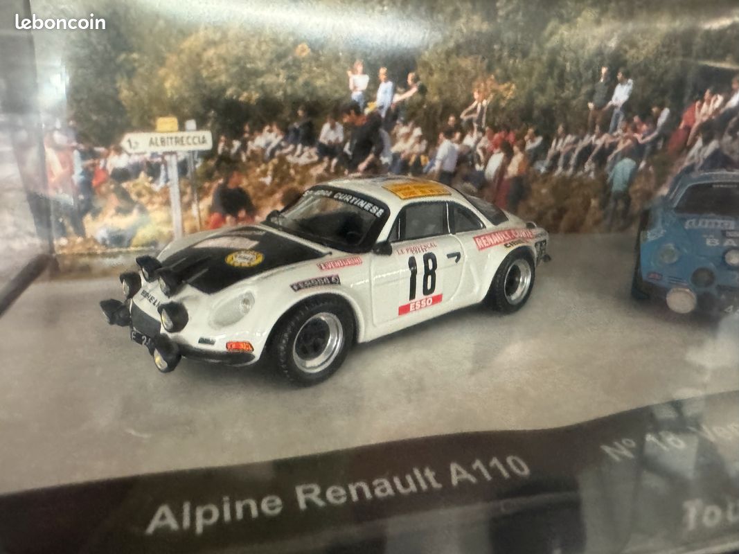 Coffret Alpine A110 Rallye Tour De Corse 1978 - MINITDC 1:43 - Neuve