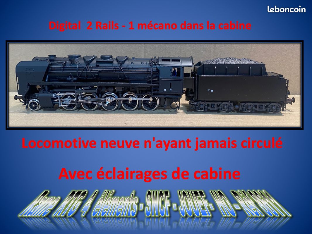Locomotive à vapeur Roco HO 150X SNCF numérique - Modélisme