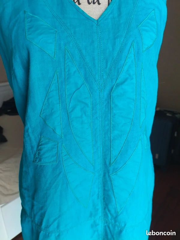 Robe en lin Miss Captain taille 40 (image 4)