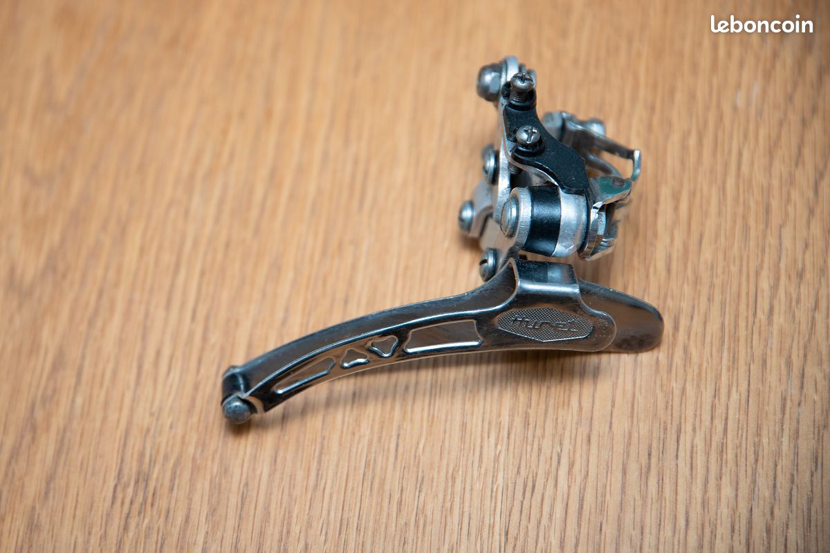 HURET 600 DERAILLEUR AVANT VELO ANCIEN BICYCLE FRONT