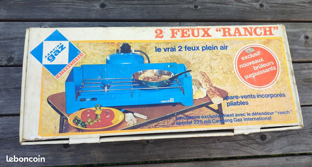 Lot De 2 Réchauds De Camping Gaz TRANSAT (Campingaz) - Occasion - Fabriqués En France