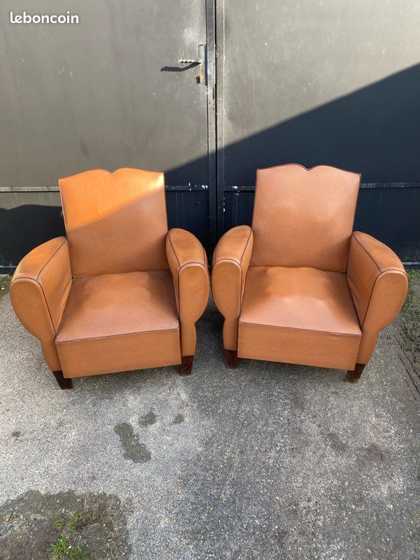 Paire de fauteuils Art Déco (image 3)