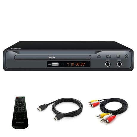 Lecteur DVD 1080p Hd Home Lecteur DVD Box pour Tv Toutes les