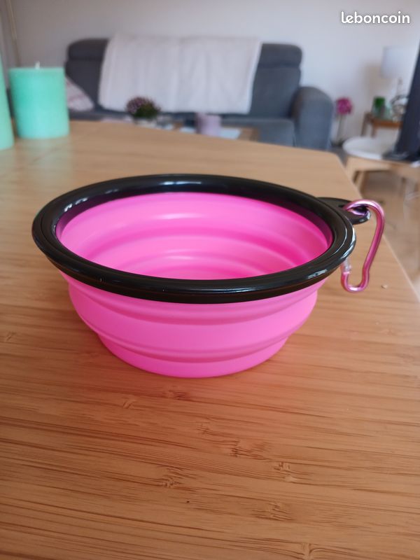 Bol retractable pour petit chien (image 1)