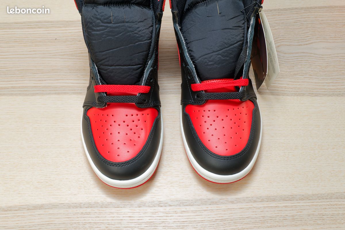 Nike Air Jordan 1 High 85 Bred Noir Rouge Chicago Retro OG (image 11)
