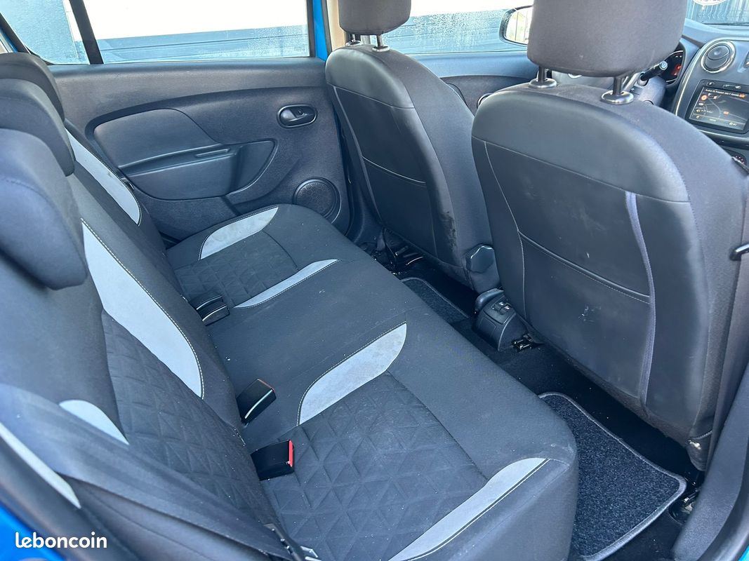 Dacia sandero stepway tce 90cv gps clim 128000 kms ct ok garantie 12 mois (image 10)