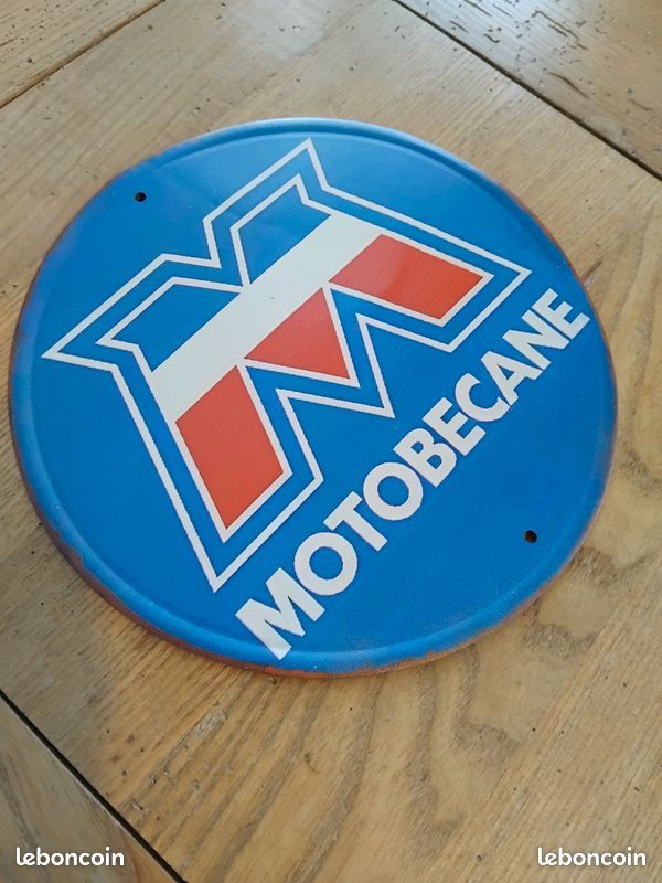 PLAQUE METAL 40X30cm PUB RETRO MOTO MOTOBECANE