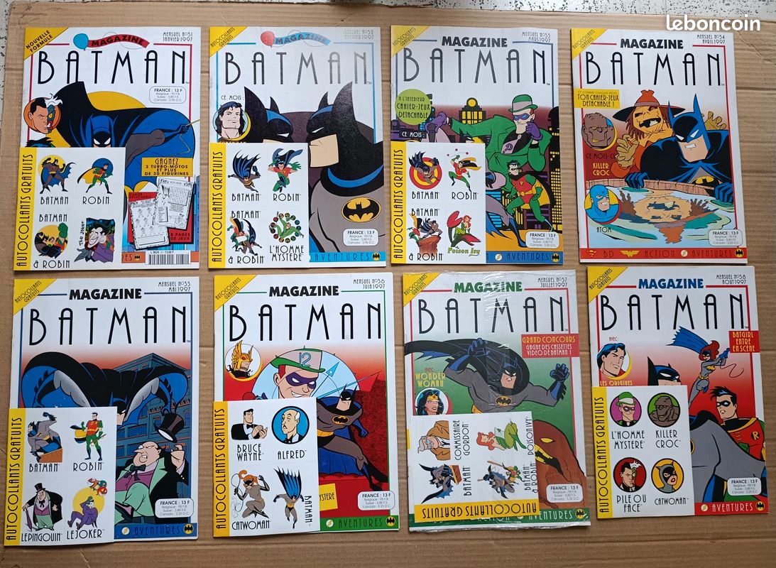Lot de 37 albums Batman magazine 1994-1996 (image 4)