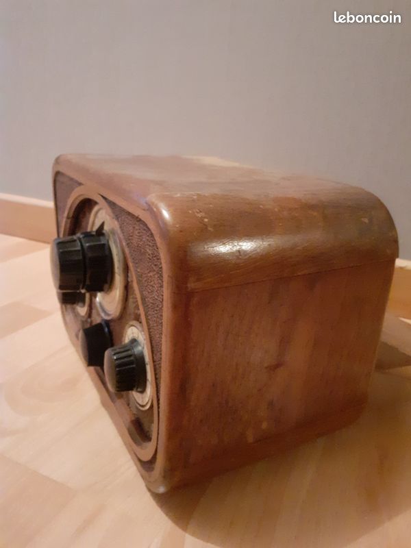 Ancienne radio, récepteur de TSF des années 25 / 30 (image 4)