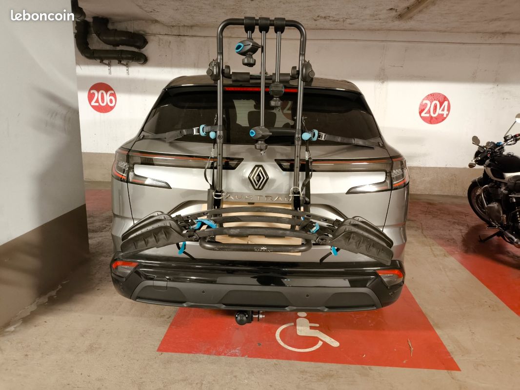 Porte velo plateforme sur hayon norbike 3+ Équipement auto