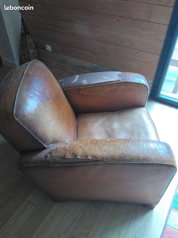 Fauteuils club cuir (image 9)
