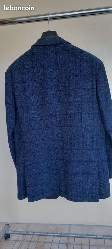Veste Homme BAGIR - Taille 52 - 80% Laine – Coloris Bleu - Parfait état (image 2)