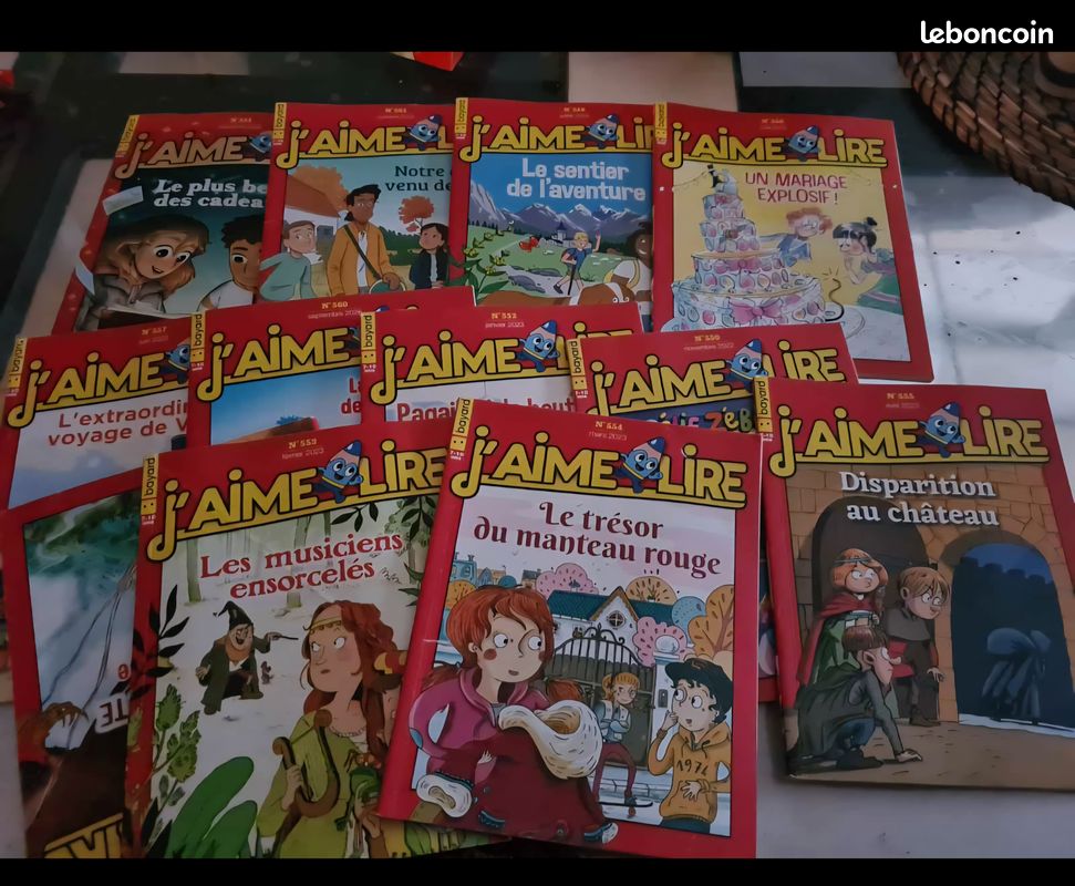Énorme lot de livres garçon (image 1)