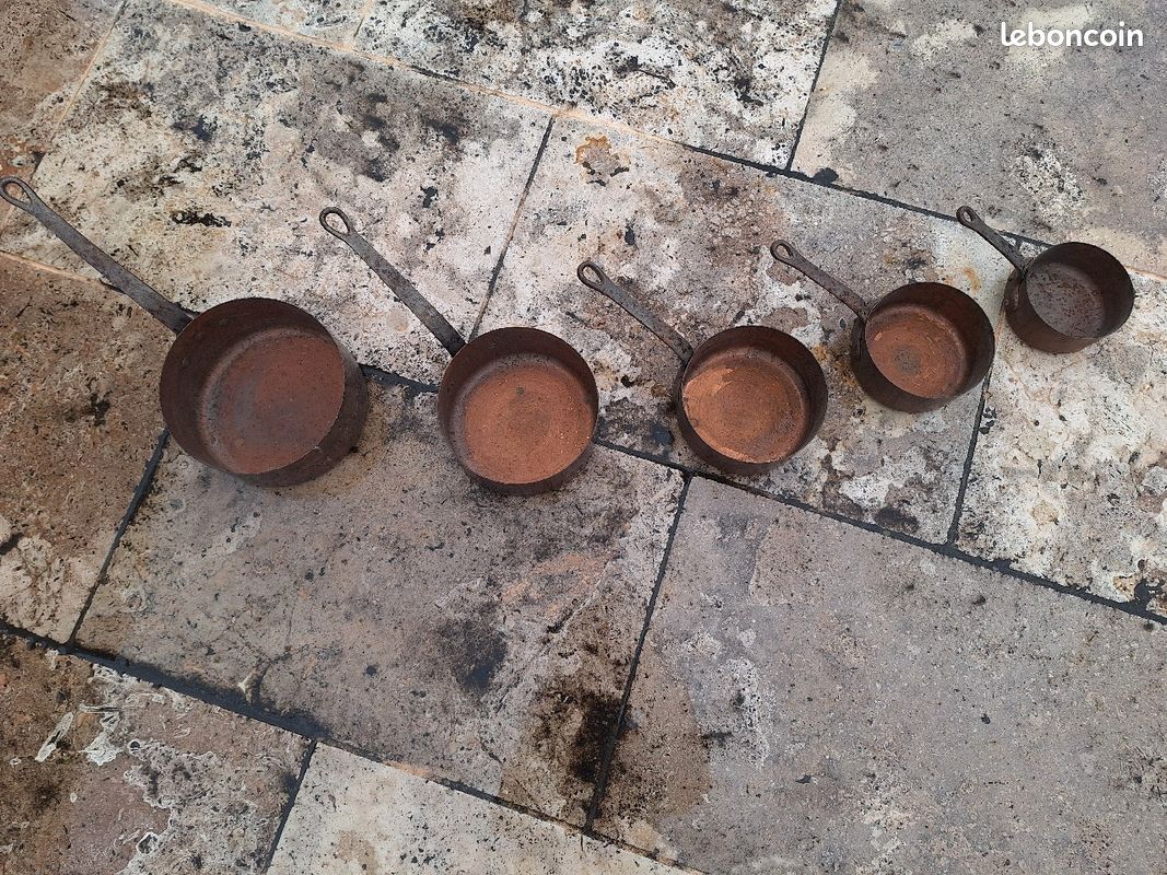 Casseroles en cuivre (image 3)