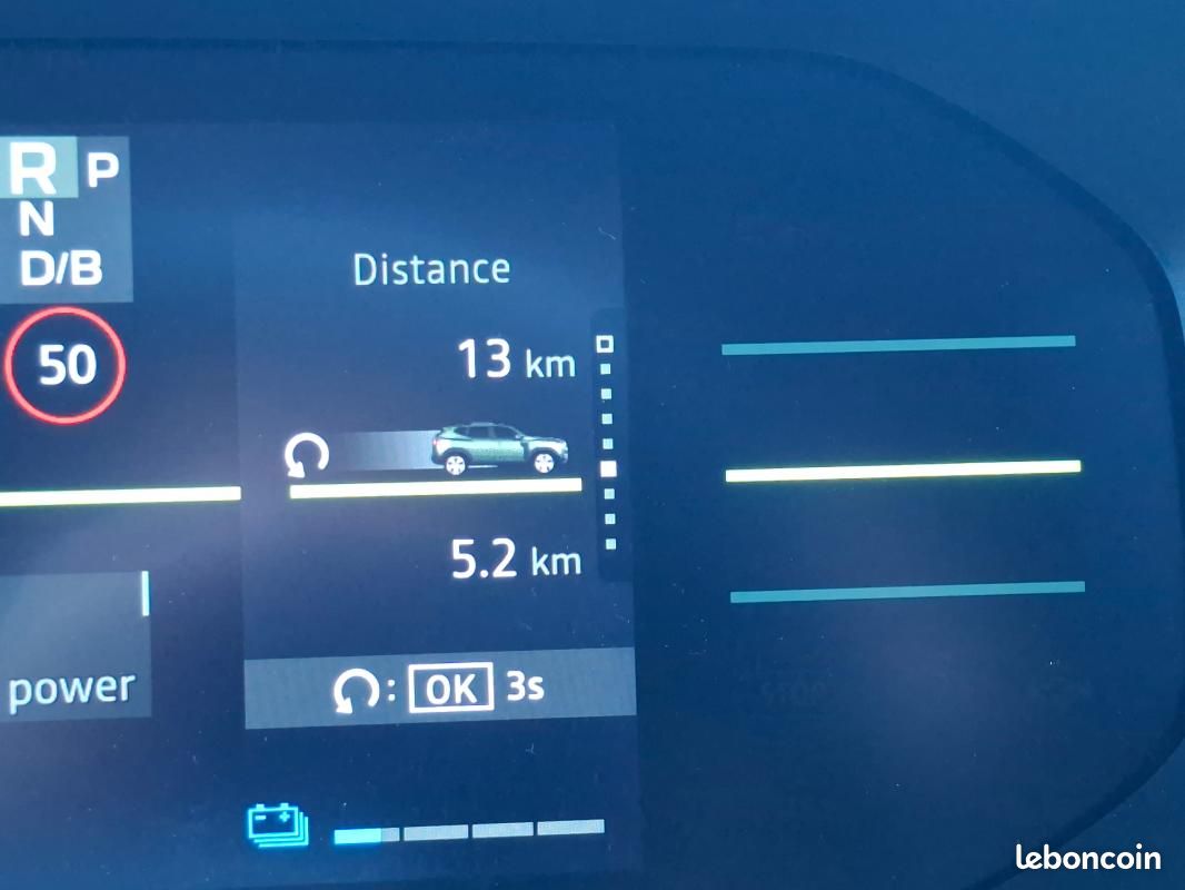 Dacia Duster Hybrid 155 Extreme +camera 360+ surveillance angles morts+ regulateur adaptatif+ vol... (image 15)