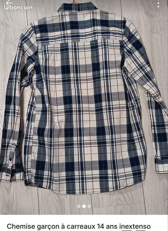 Chemise garçon 14 ans Okaidi (image 2)