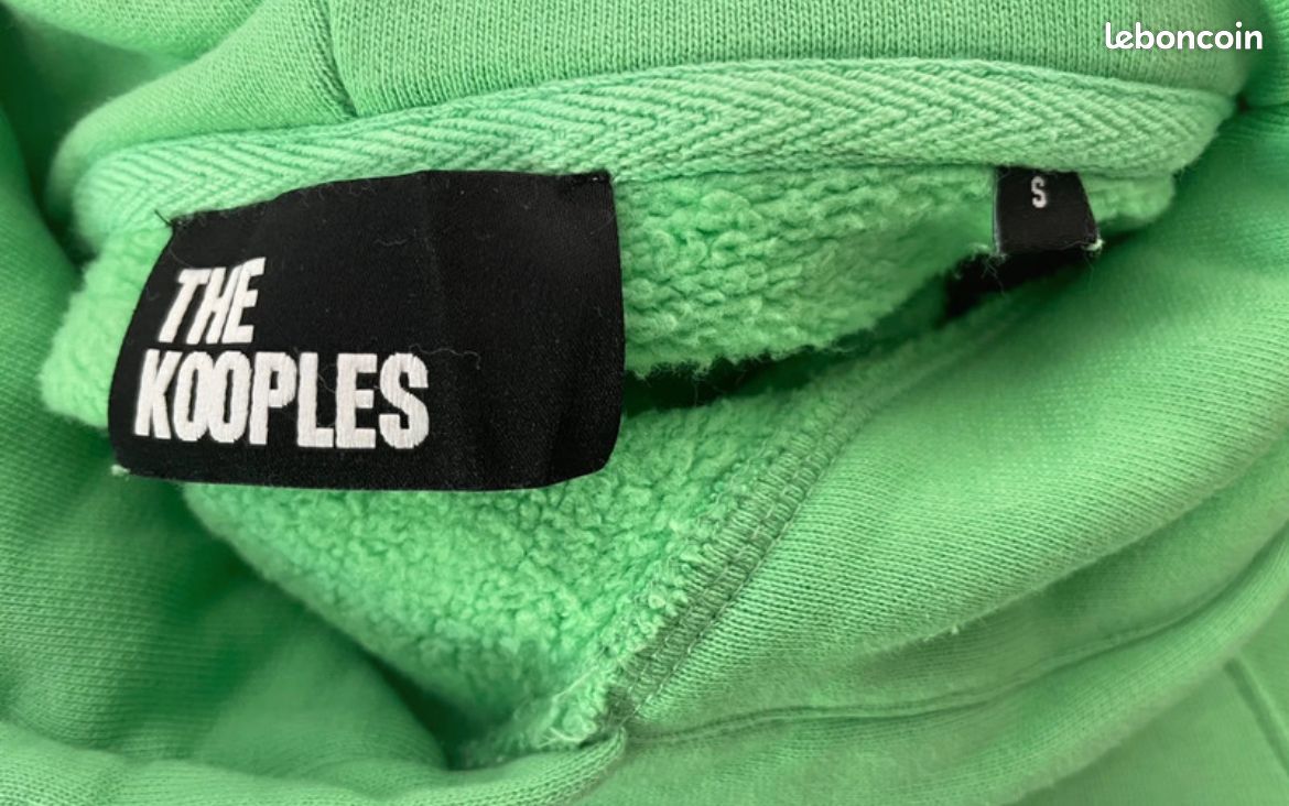 Pull Dentelle The Kooples Taille XS Vert Occasion - Très Bon état