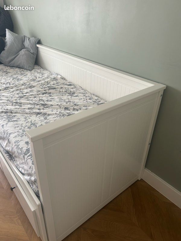 Lit banquette 2 places Hemnes IKEA (image 2)