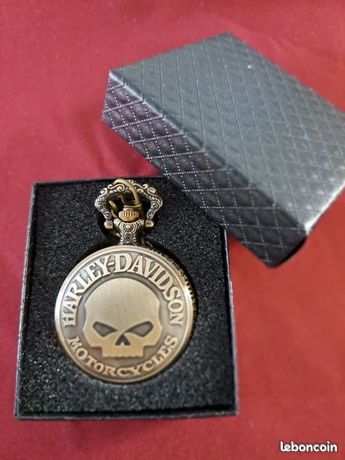 Chaîne De Montre à Gousset Acier Inox – Avec Médaille Sainte Thérèse – Classique Unisexe
