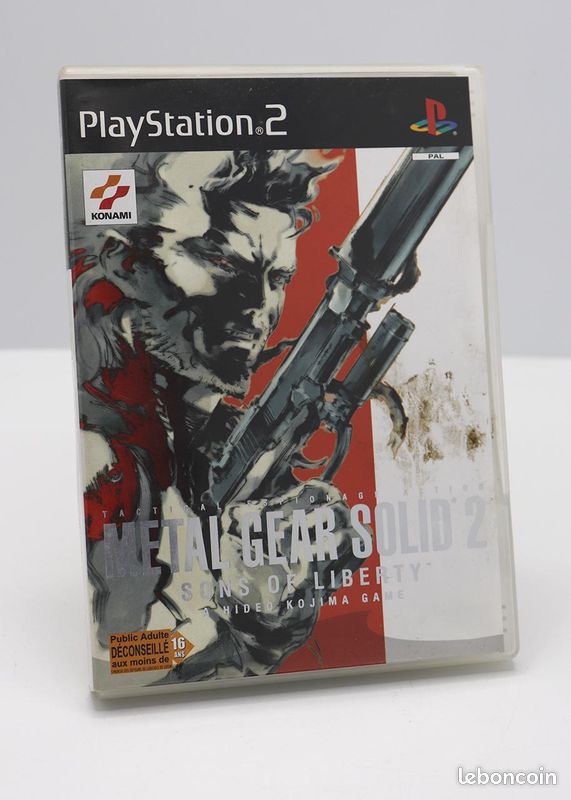 Jeu PS2: Metal Gear Solid 2, Sons of liberty (image 1)