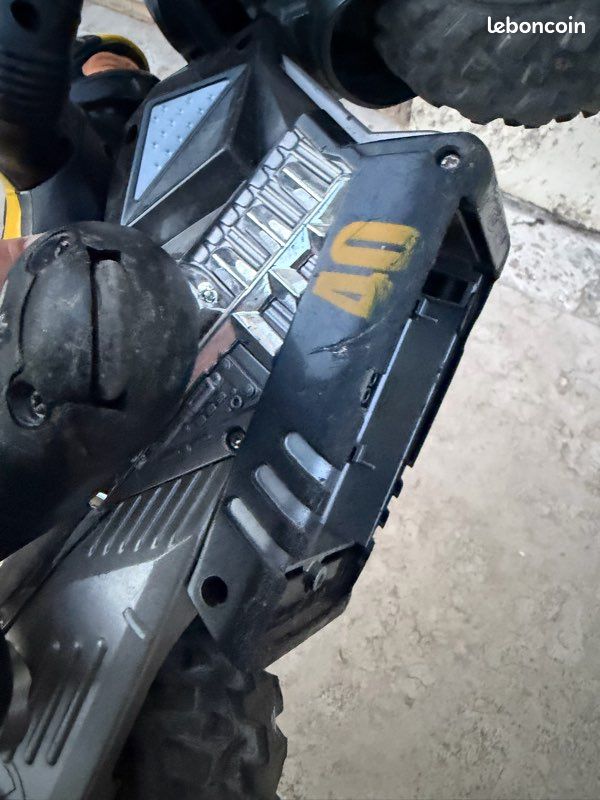 Tyco RC Rebond Superbike - Moto Télécommandée Rare - Avec Télécommande - Non Testé