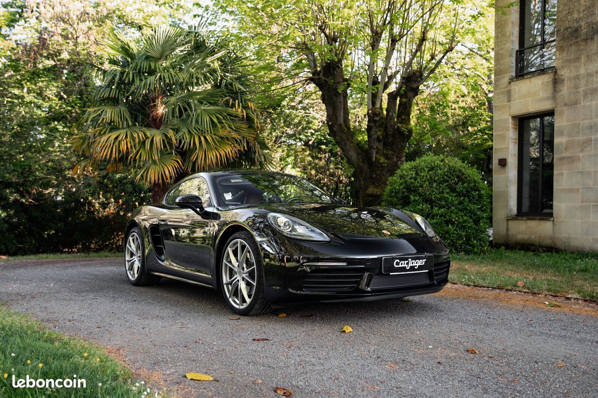 Porsche Cayman 718 2.0 - Boîte mécanique - Configuration désirable - Excellent état - Garantie (image 1)