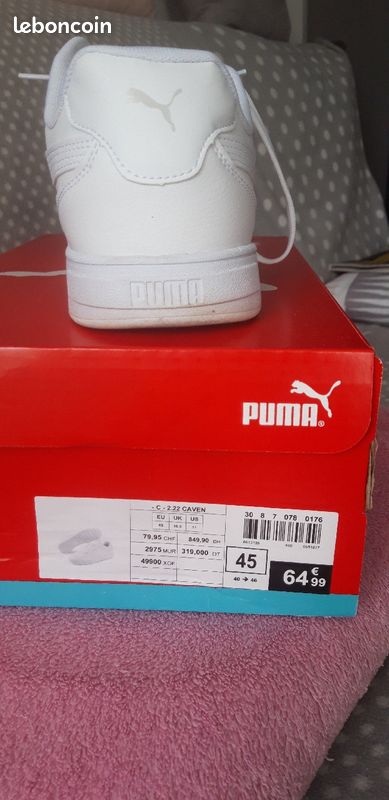 Sneakers Puma Caven T45 état neuf (image 3)