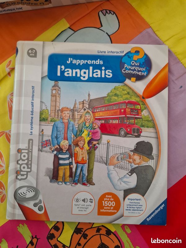 Lot Tiptoi Ravensburger avec stylo + 3 livres (image 4)
