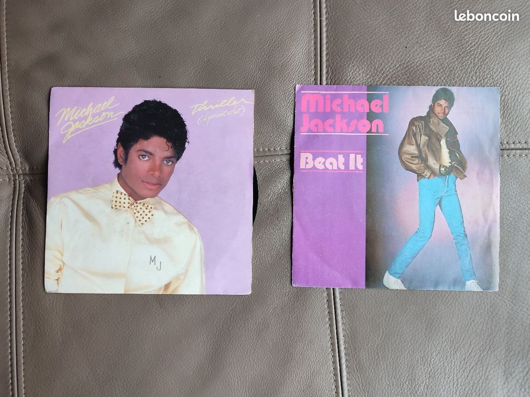 2 vinyles Michael Jackson (image 1)