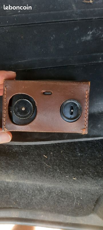 Kodak Ltd. Vest Pocket Autographic avec étui en cuir 1913