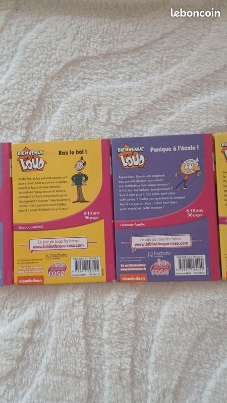 Lot 5 livres - bienvenue chez les loud (image 3)
