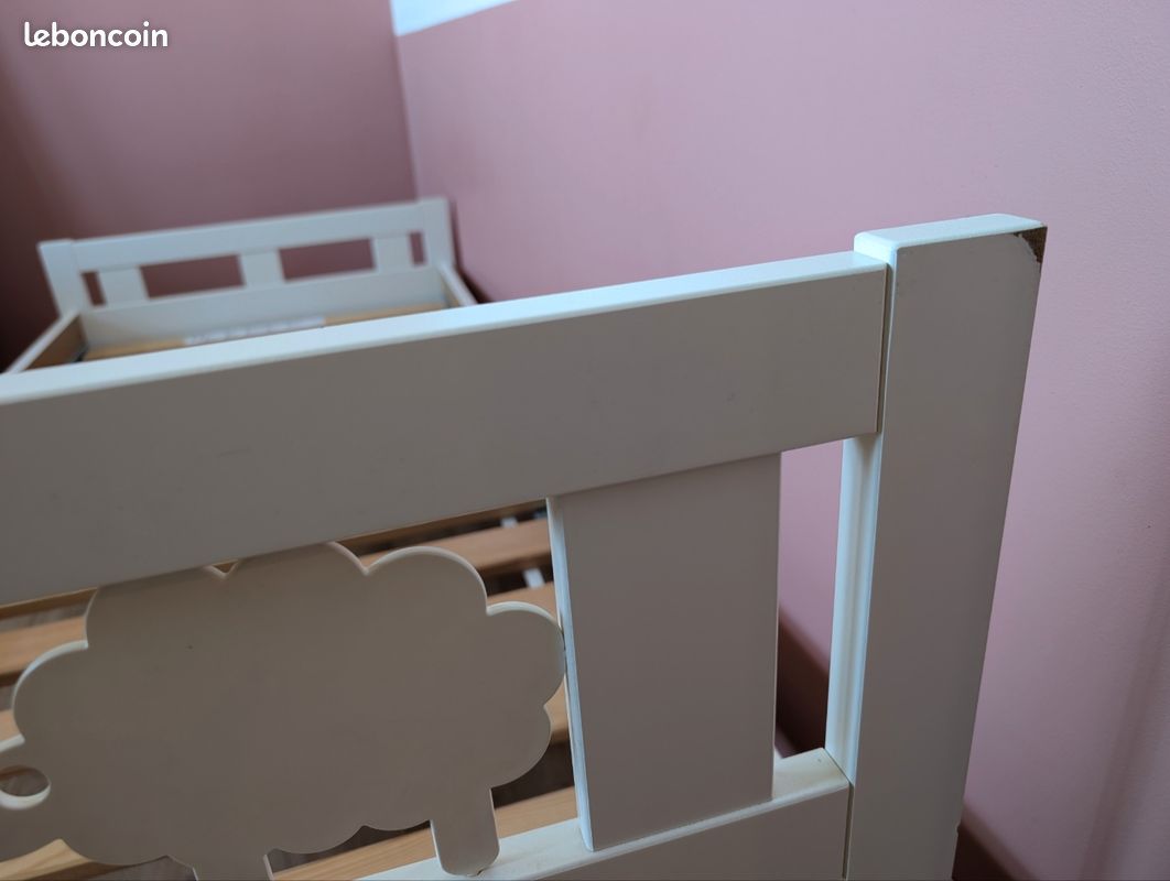 Lit enfant Ikea Kritter 70cm x 160cm (image 4)