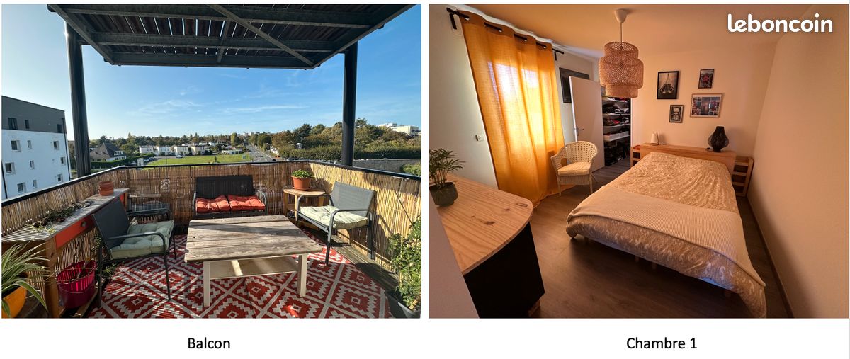 Appartement 3 pièces 62 m² · à Hérouville-Saint-Clair · 62 m² · 990 €