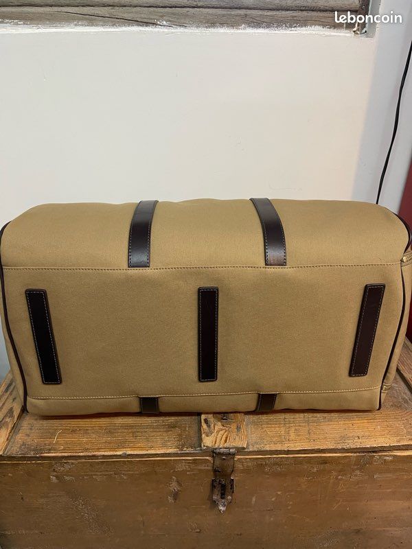 Sac week end polo Ralph Lauren couleur sable camel (image 6)