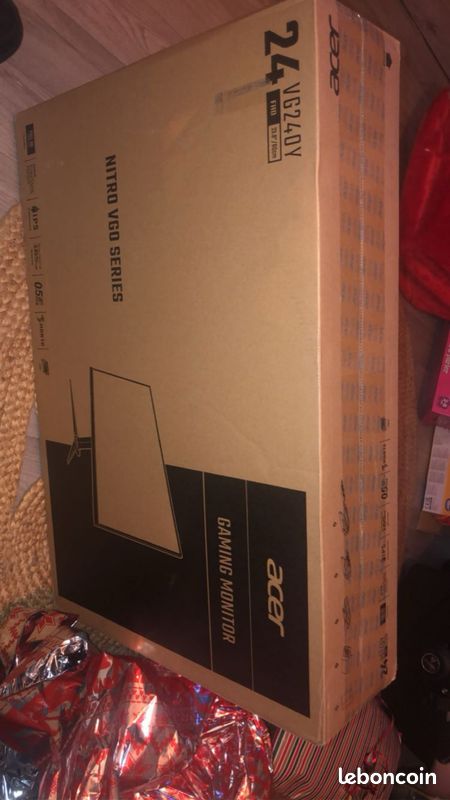 Écran Acer Nitro VGO Séries 24 Pouces (23,8”/ 60cm) FHD (FullHD) 165Hz (image 1)