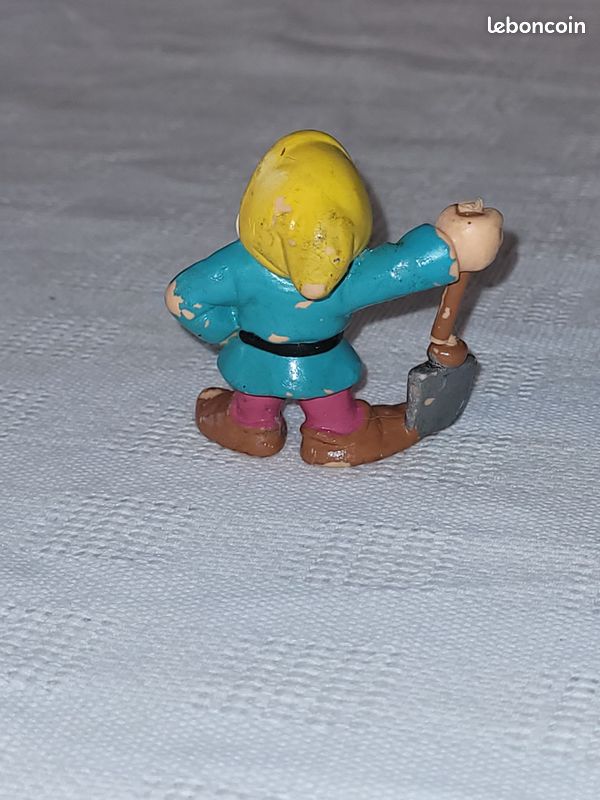 Figurine nain Grincheux - Blanche neige - Disney - vintage (image 2)