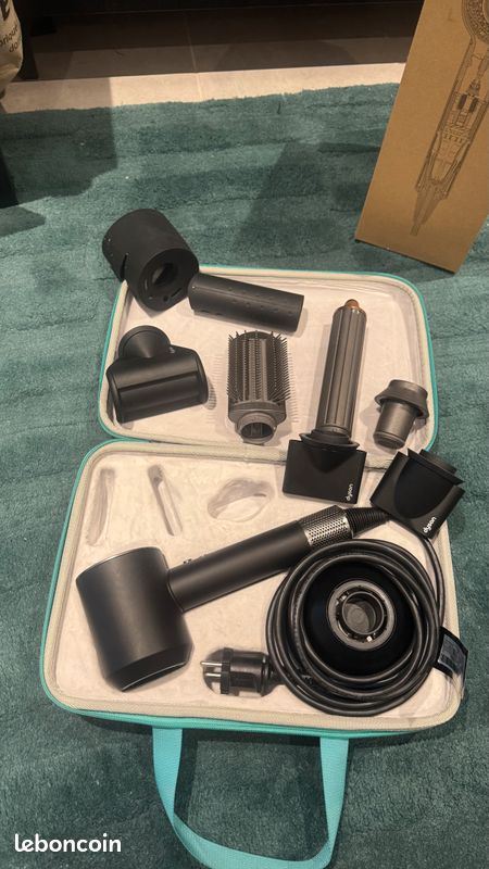 Sèche-cheveux Dyson Supersonic™ Noir/Nickel (image 5)
