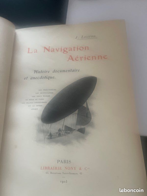 La navigation aérienne édition 1903 (image 9)