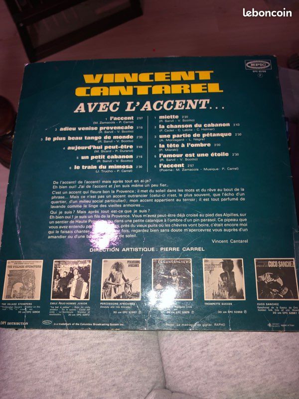 Vynil 33 tours (image 2)