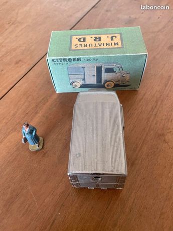 Miniature Citroën Type H HY - JRD - Esso Extra Motor Oil 1200K - 1:43 - Gris Métal