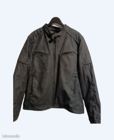 Veste Aviateur Armand Thiery Homme Taille L - Veste Style Pilote Marron, Occasion Très Bon état