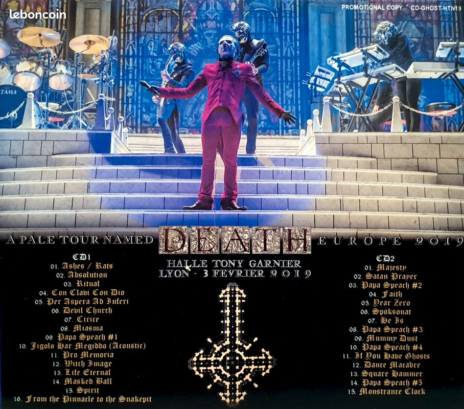 2CD GHOST "Lugdunum Epidemia - Lyon 2019" (image 2)