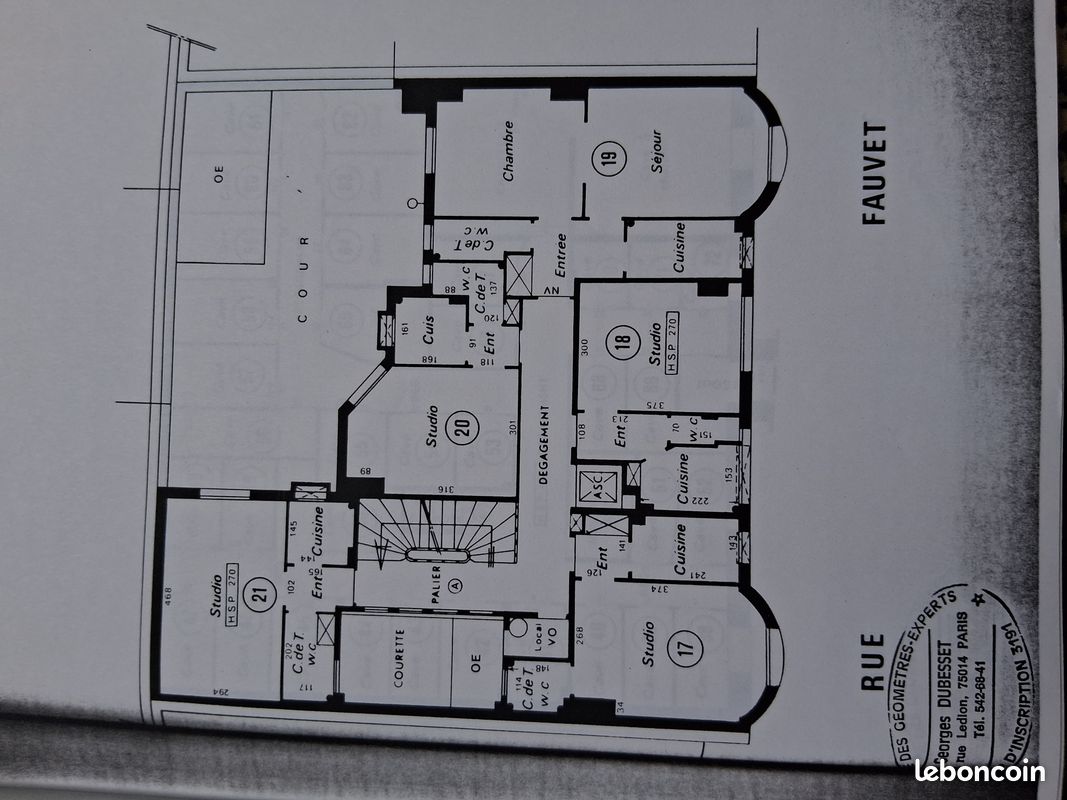 Appartement 1 pièce 17 m² · à Paris · 17 m² · 184 000 €